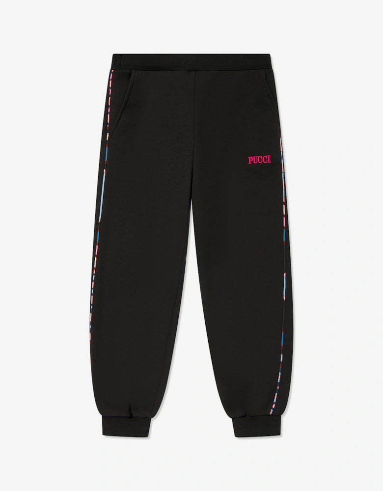 Girls Logo Joggers in Black