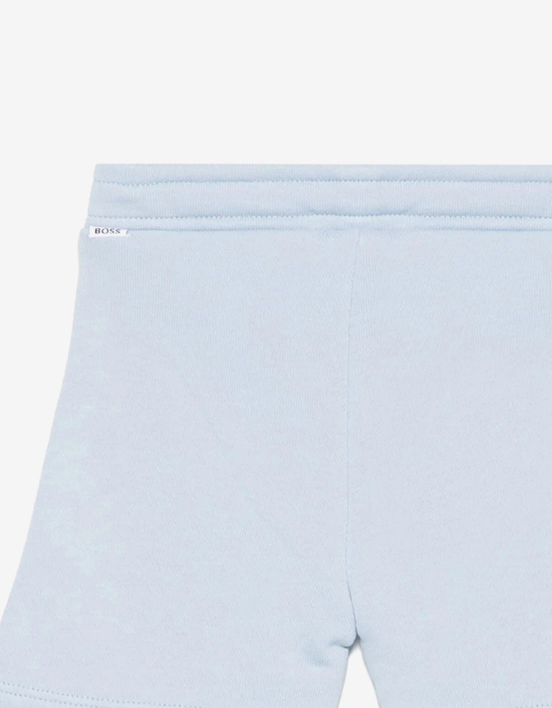 BOSS Baby Boys Logo Shorts in Blue