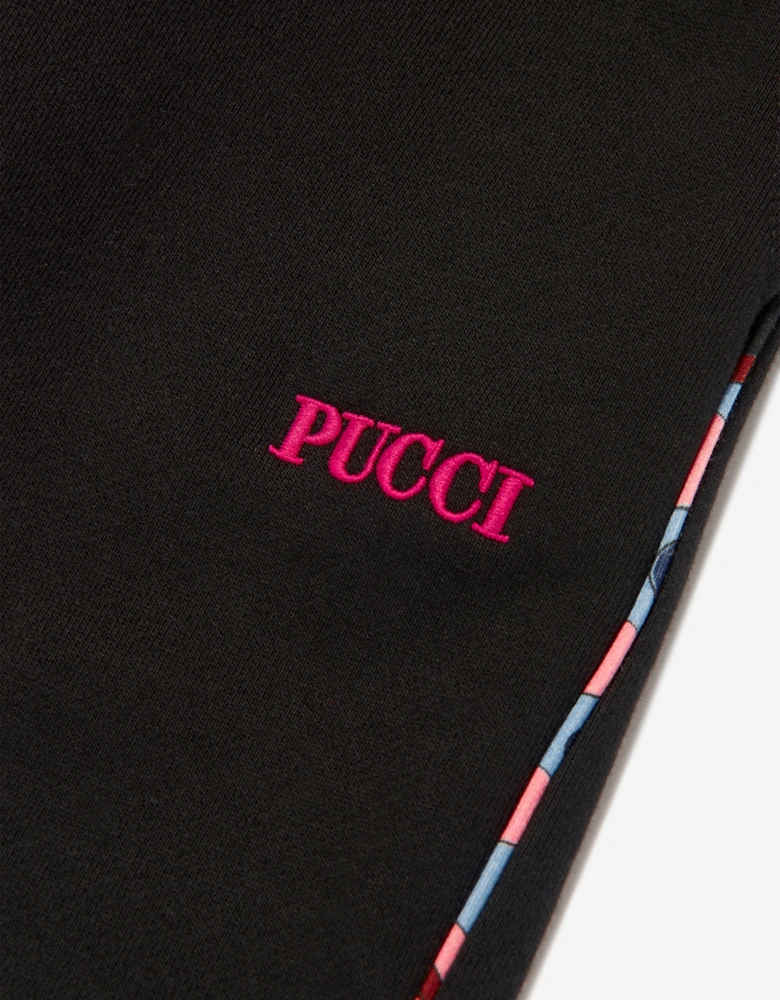 Girls Logo Joggers in Black