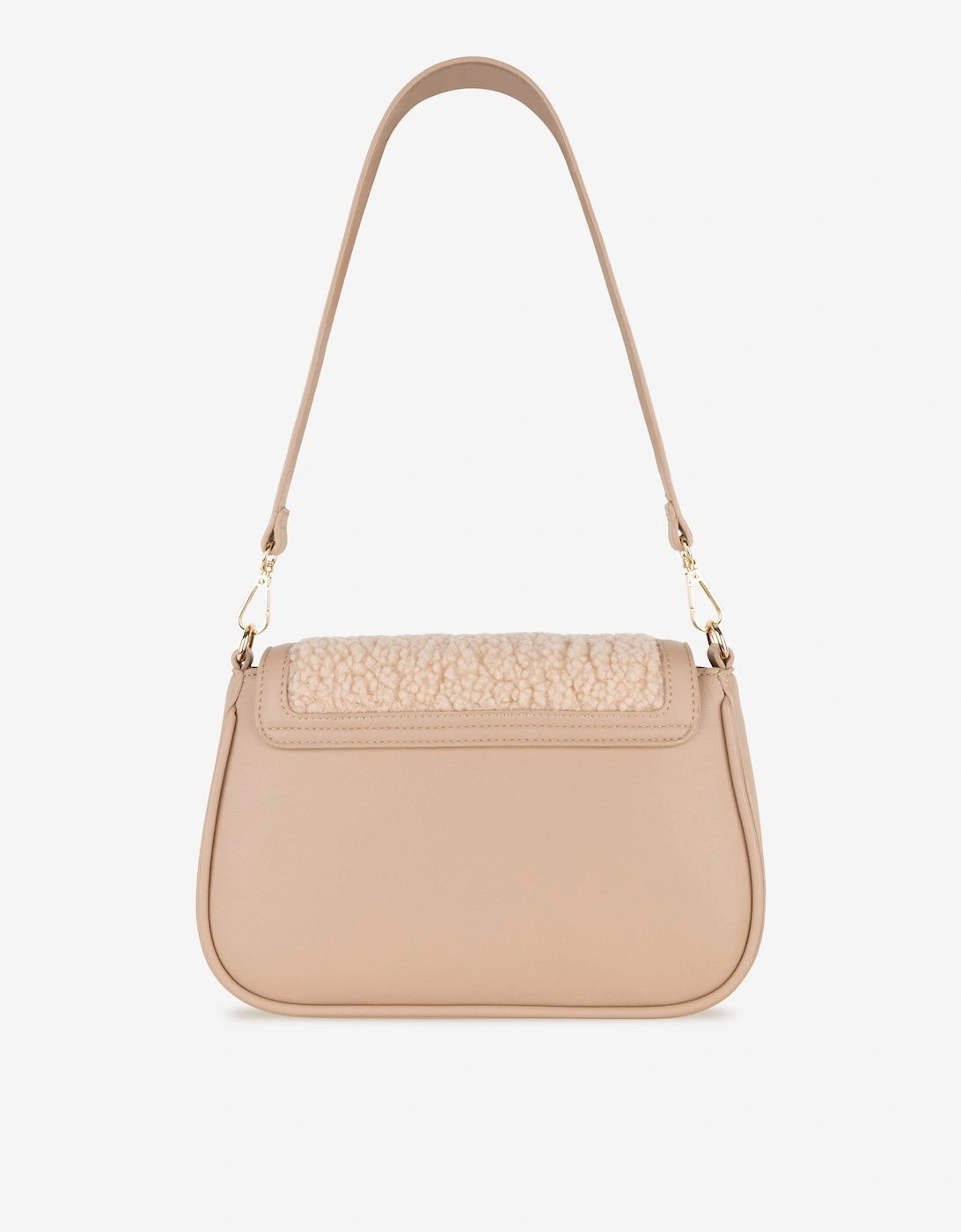 Shari Flap Bag in Beige (26cm)