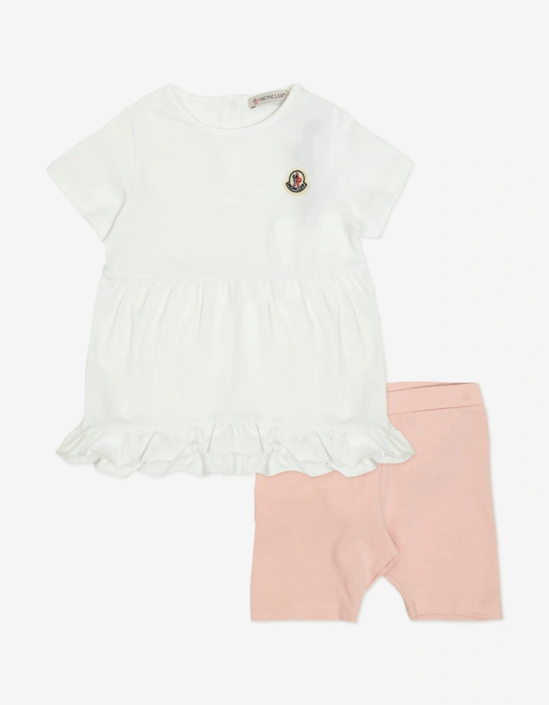 Baby Girls Short Set in Pink
