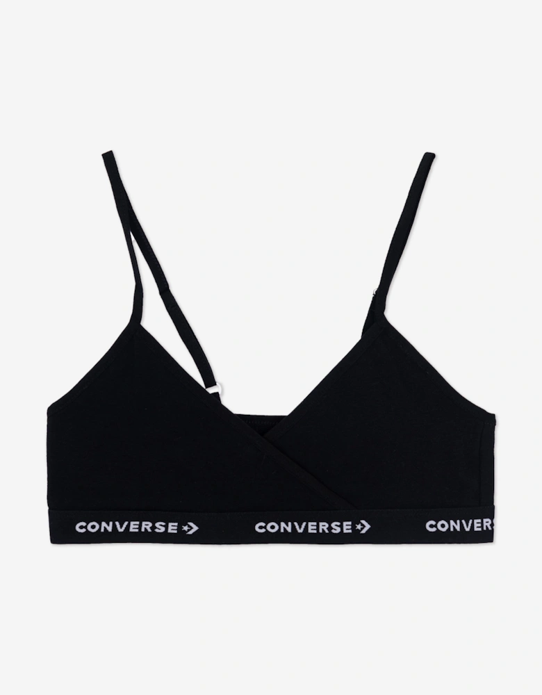 Girls 2 Pack Triangle Bralette Set Pink