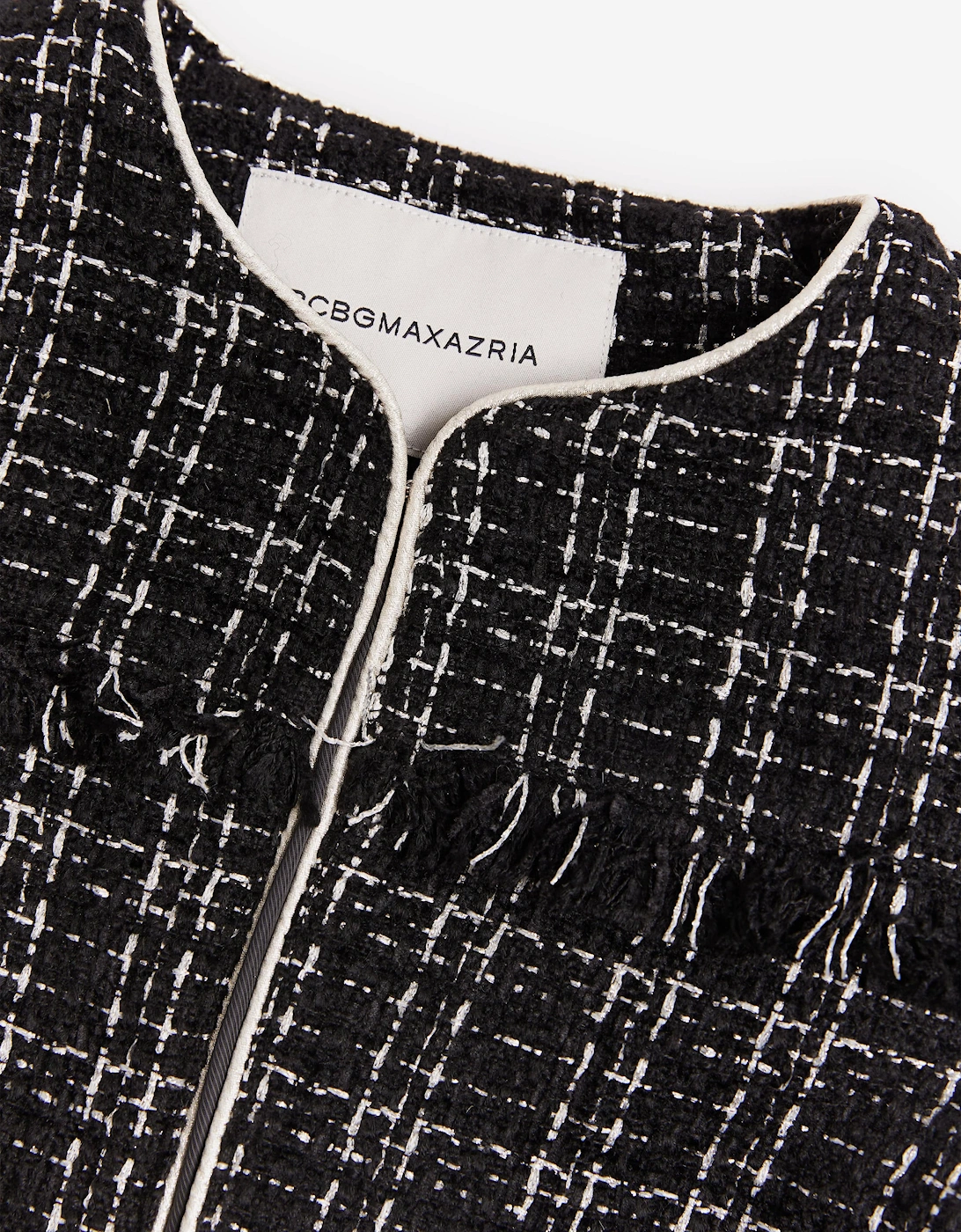 BCBGMAXAZRIA Girls Tweed Jacket in Black