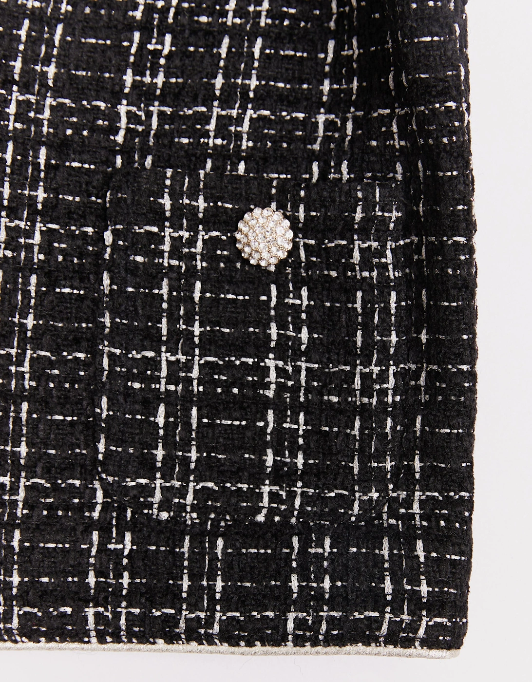 BCBGMAXAZRIA Girls Tweed Jacket in Black