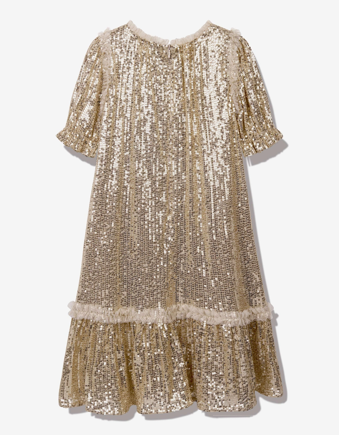 Girls Sequin Starlight Dresss Pink