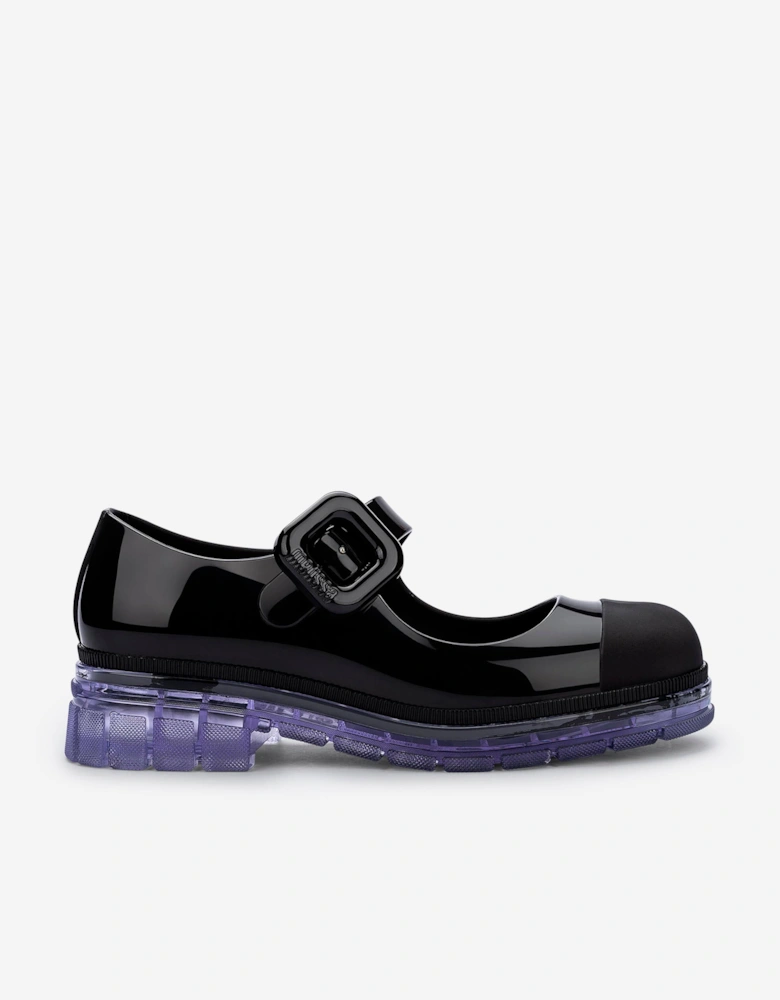 Girls June Mary Jane Shoes in Black