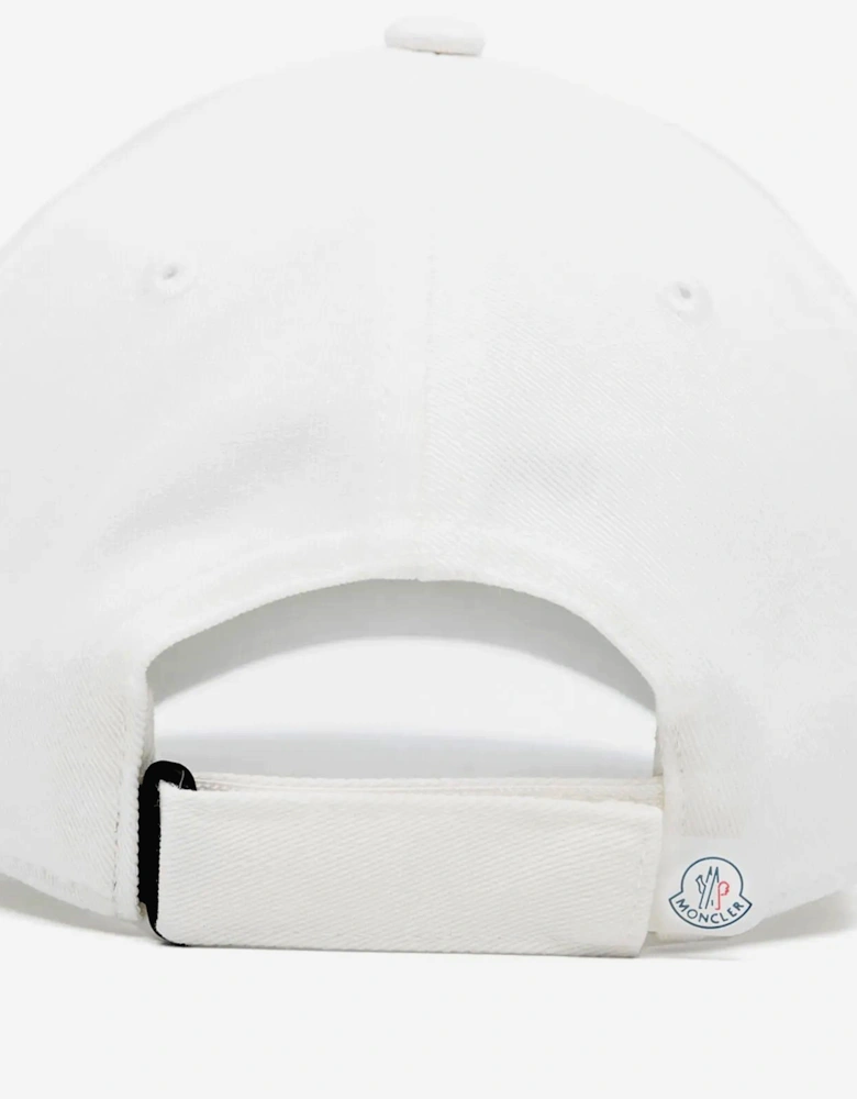 Boys Logo Cap in White
