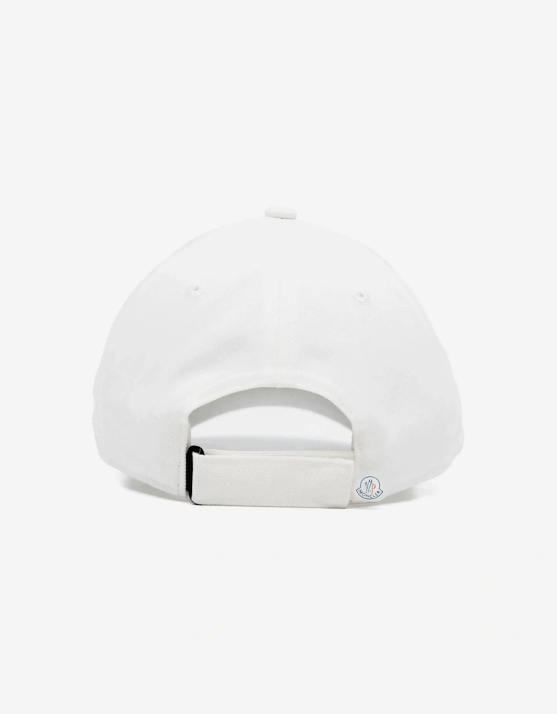 Boys Logo Cap in White