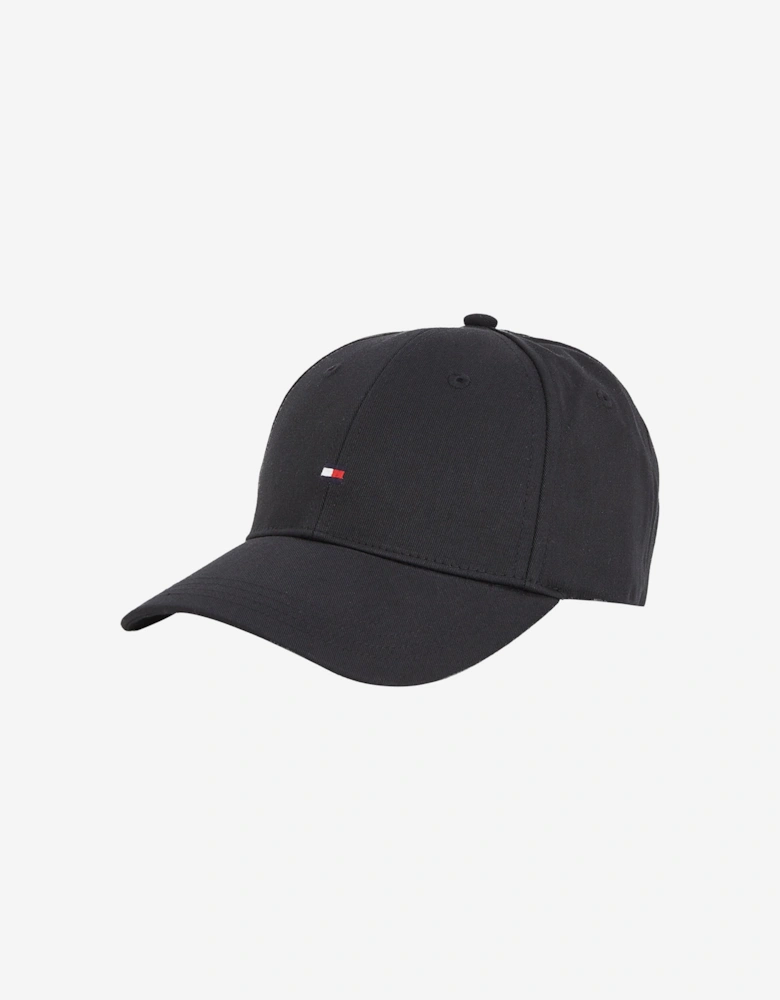 Kids Small Flag Cap in Black