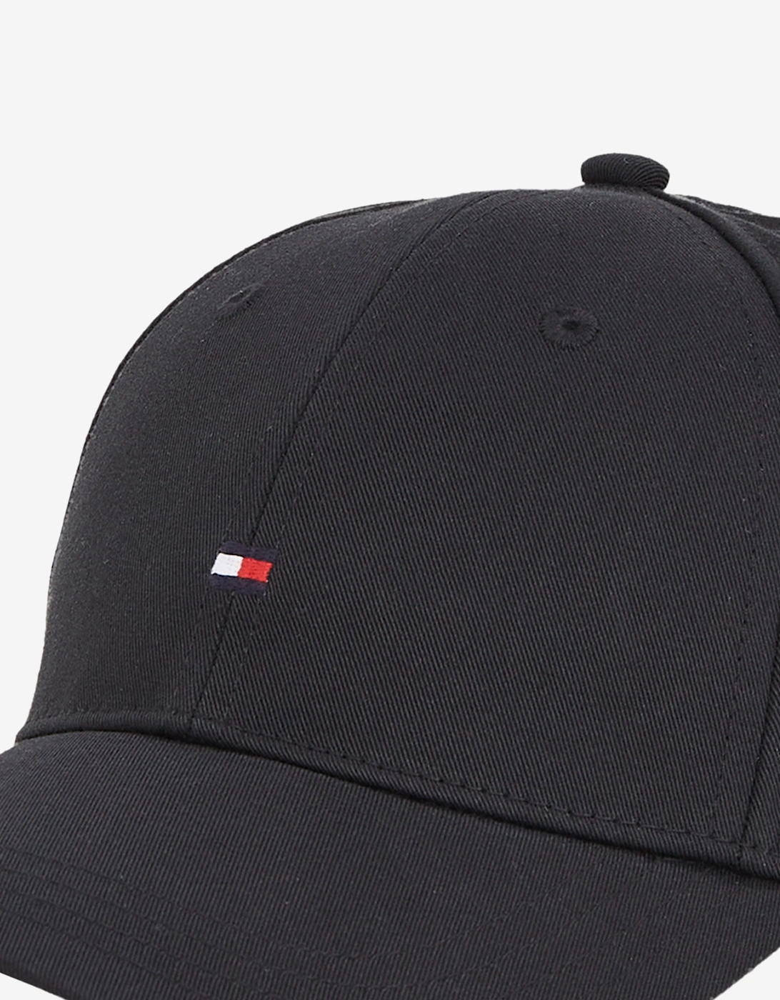 Kids Small Flag Cap in Black