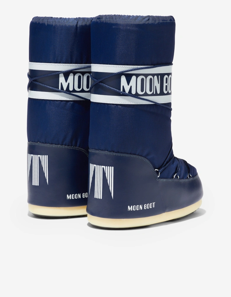 Moon Boot Boys Icon Boots in Blue