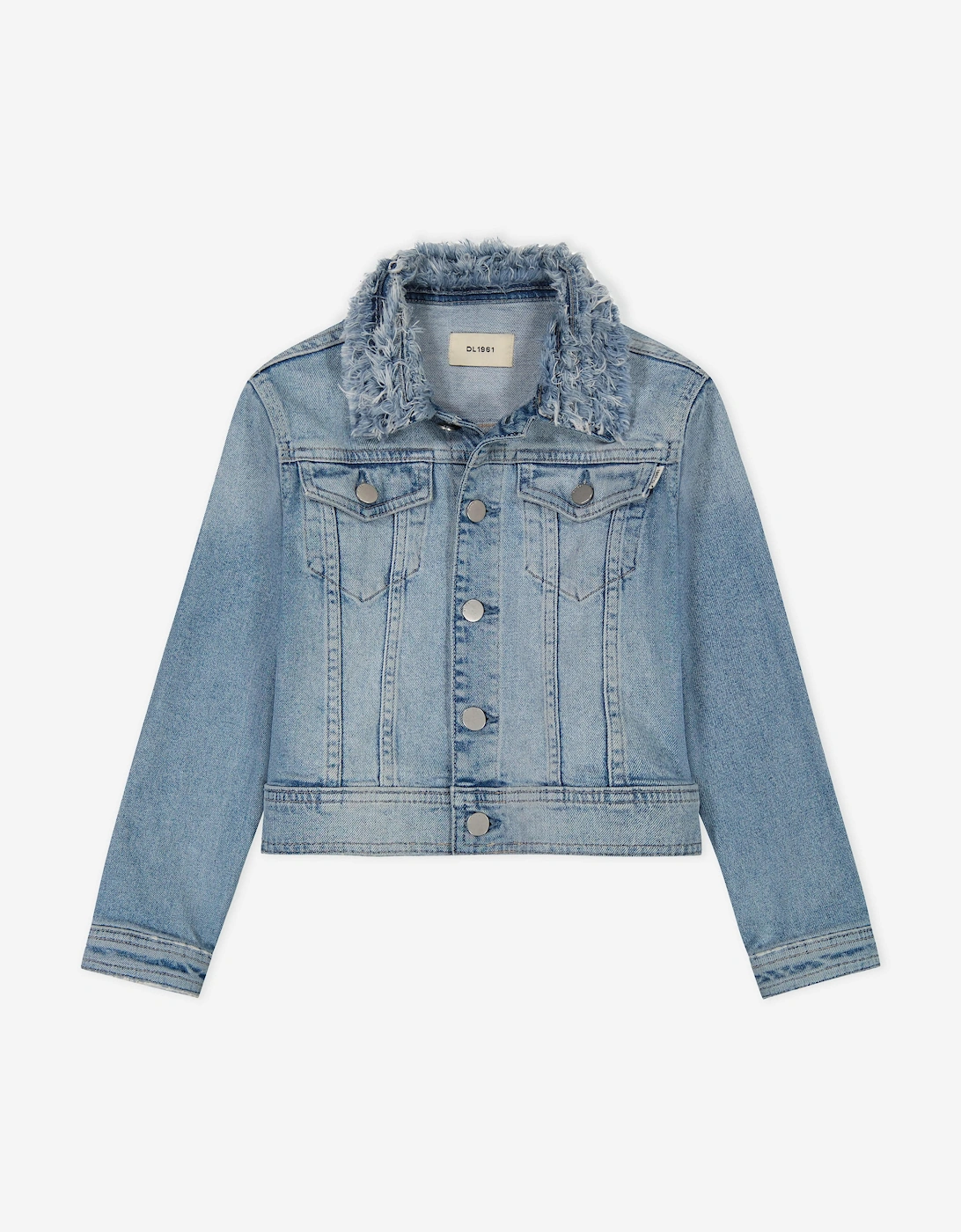 Girls Manning Denim Jacket in Blue, 5 of 4