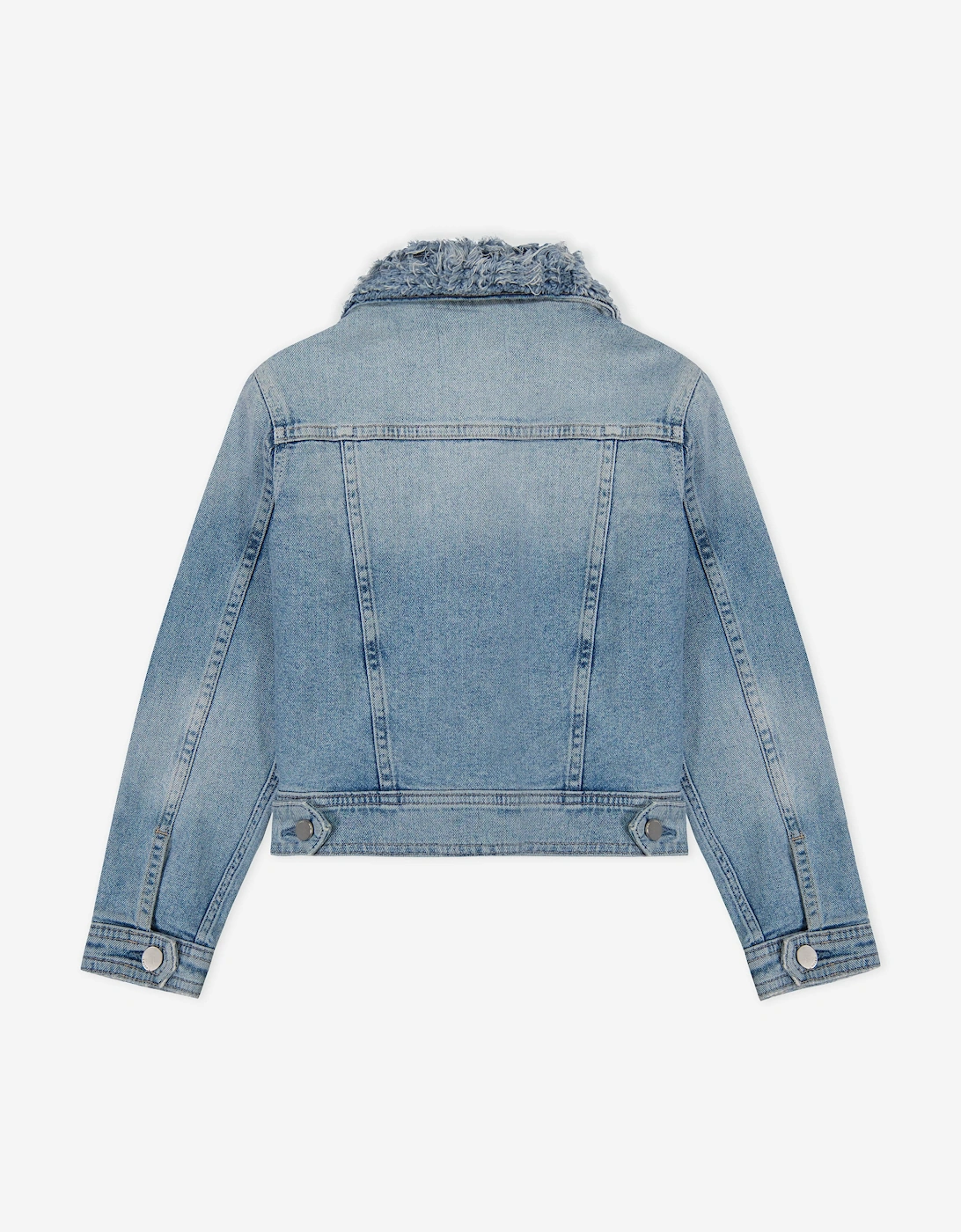 Girls Manning Denim Jacket in Blue