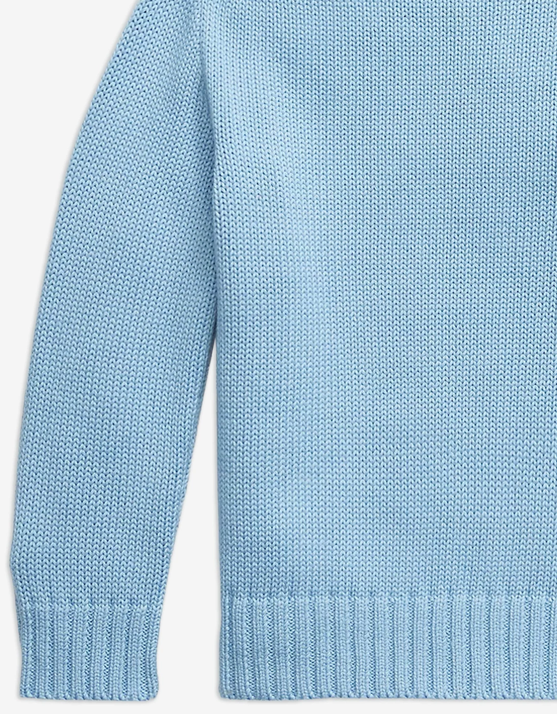 Boys Cotton Knit Jumper in Blue