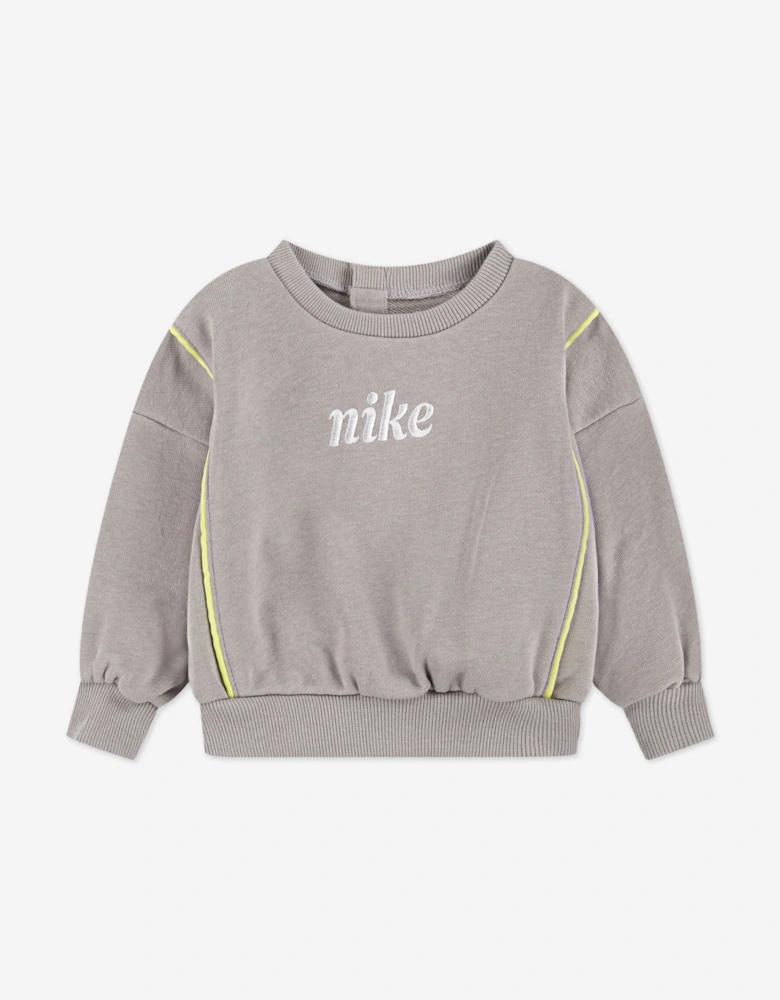 Girls Essential Tracksuit in Grey