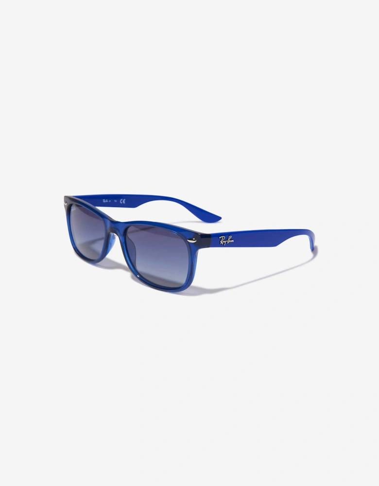 Kids New Junior Wayfarer Sunglasses in Blue
