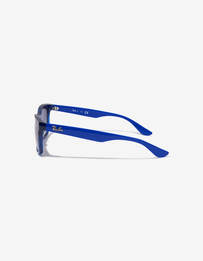 Kids New Junior Wayfarer Sunglasses in Blue