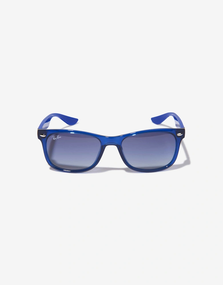 Kids New Junior Wayfarer Sunglasses in Blue