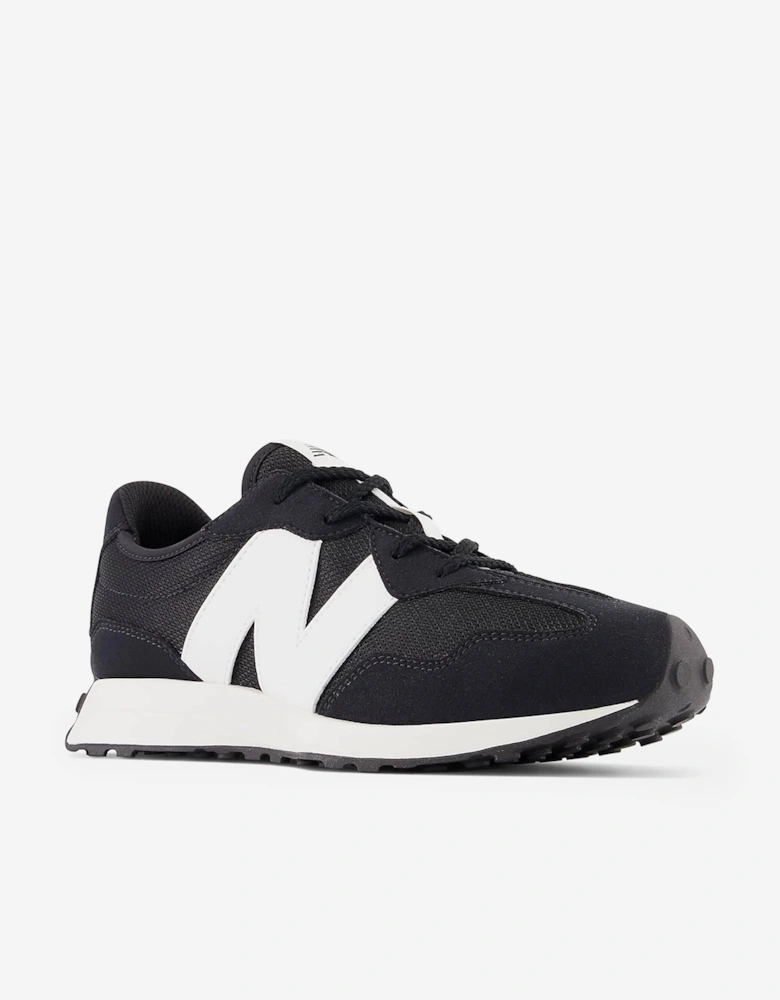 Kids 327 Trainers in Black