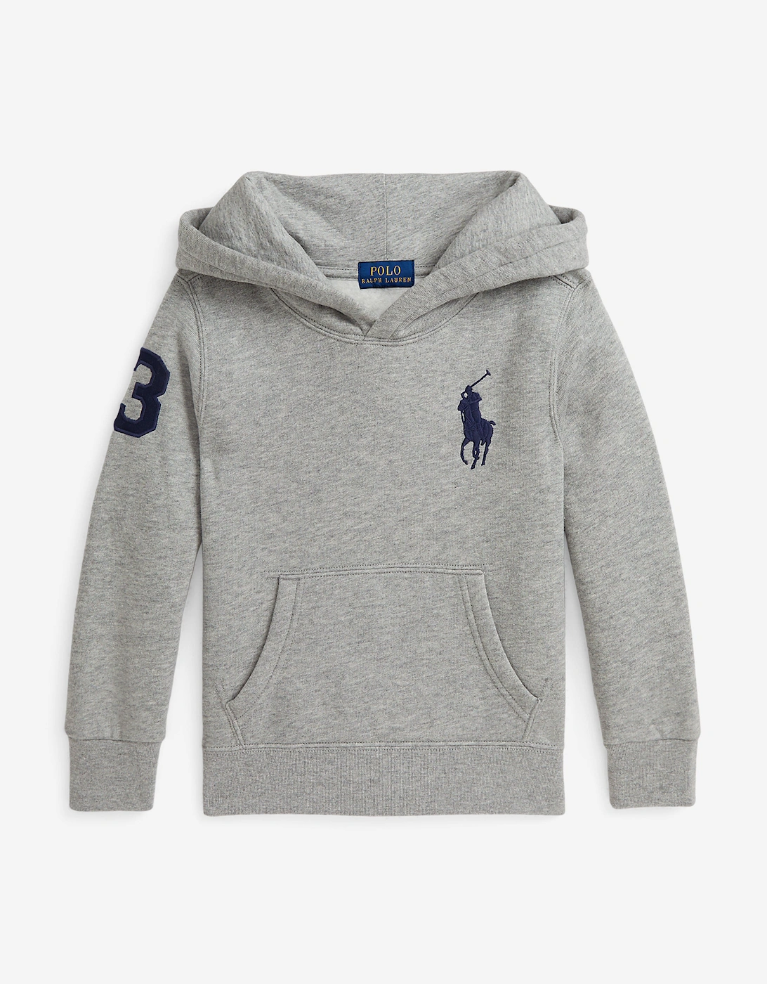 Boys Logo Hoodie in Grey, 6 of 5