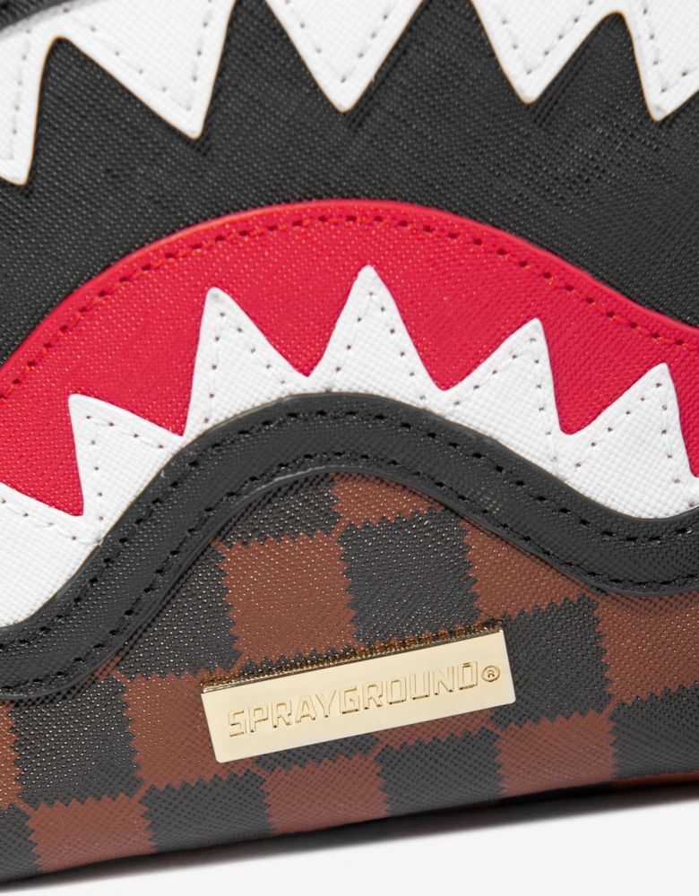Kids Sawtooth Sharks In Paris One Strap Sling in Brown