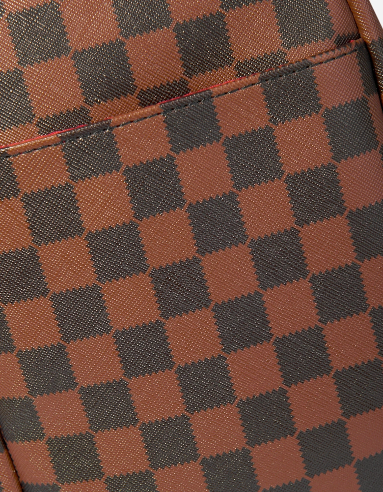 Kids Sawtooth Sharks In Paris One Strap Sling in Brown