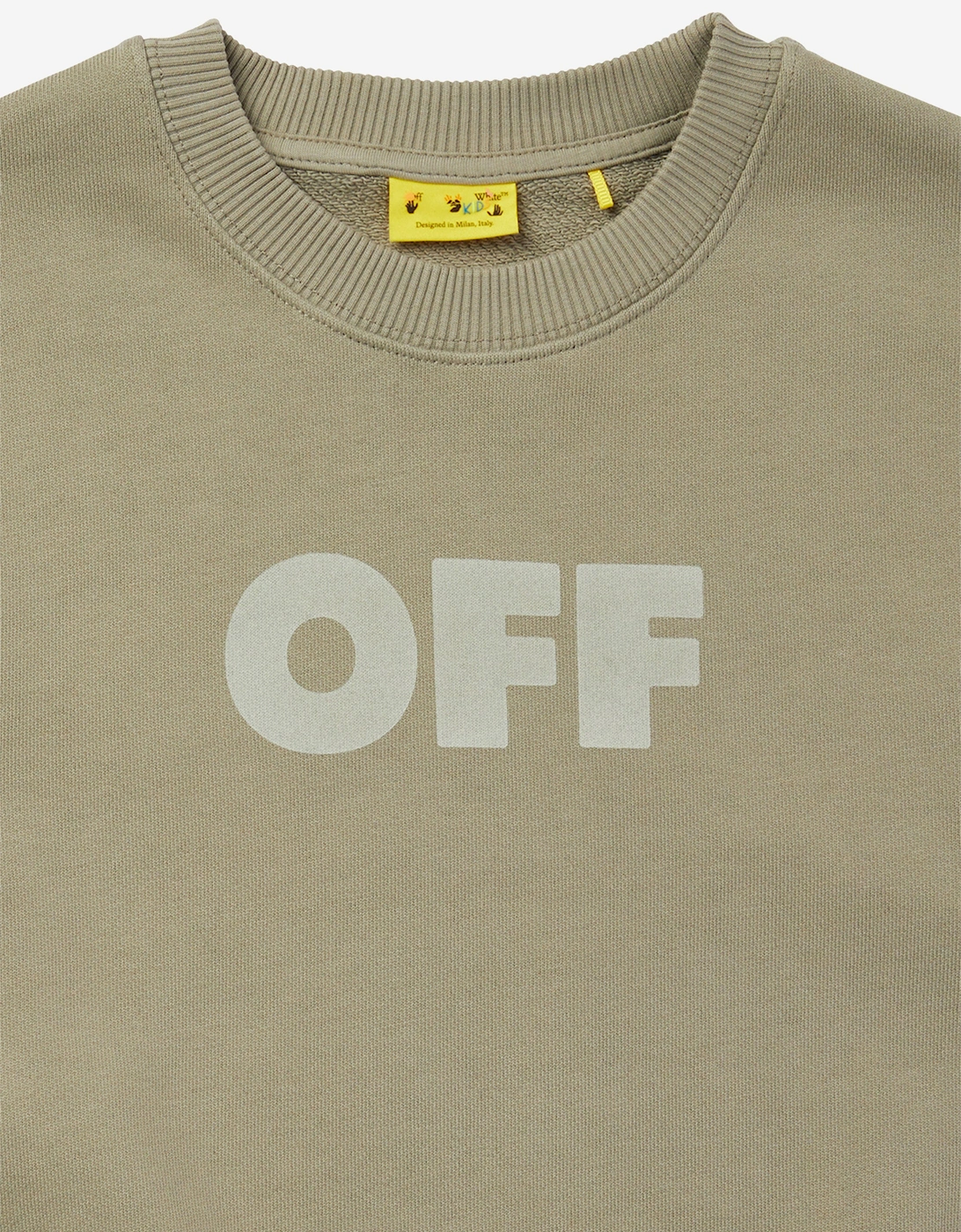 Boys Garment Dyed Sweatshirt in Green