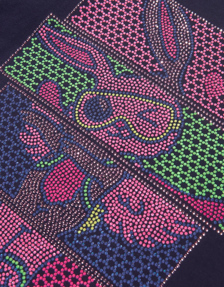 Billieblush Girls Long Sleeve T-Shirt in Navy