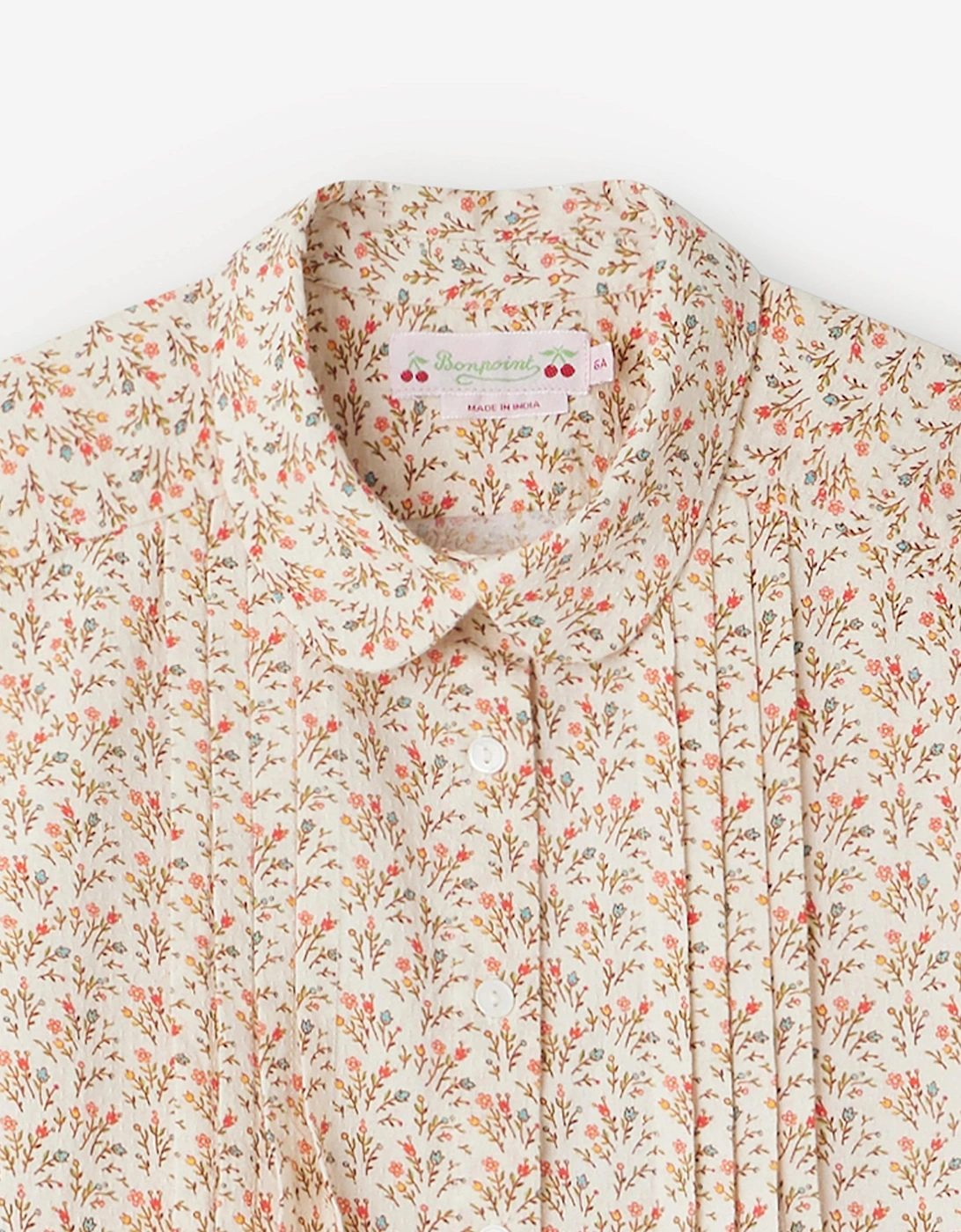 Girls Fiammetta Blouse in Beige
