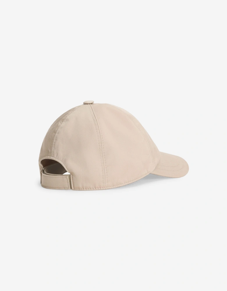 Kids Milano Logo Cap in Beige