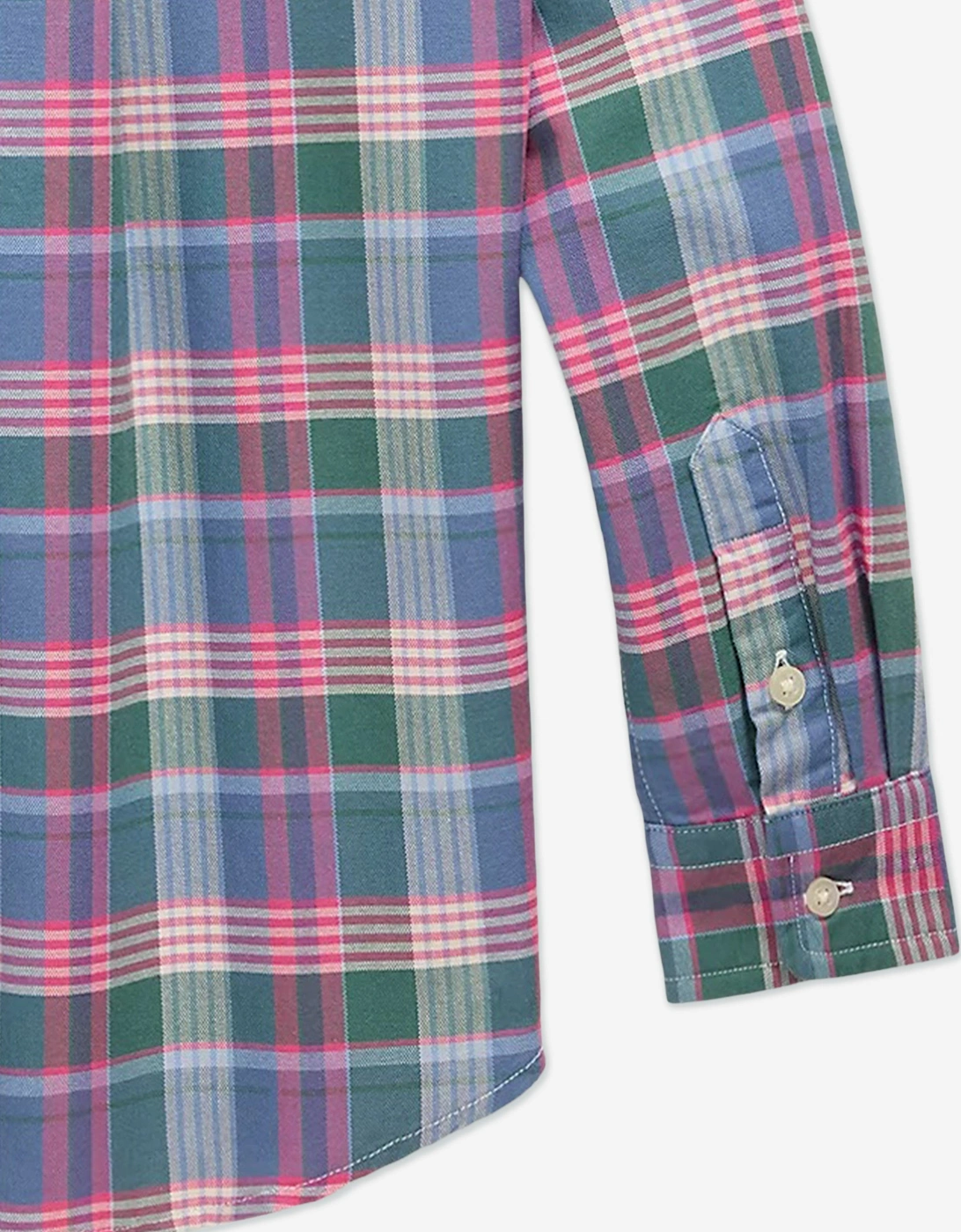 Boys Classic Oxford Checked Shirt in Multicolour