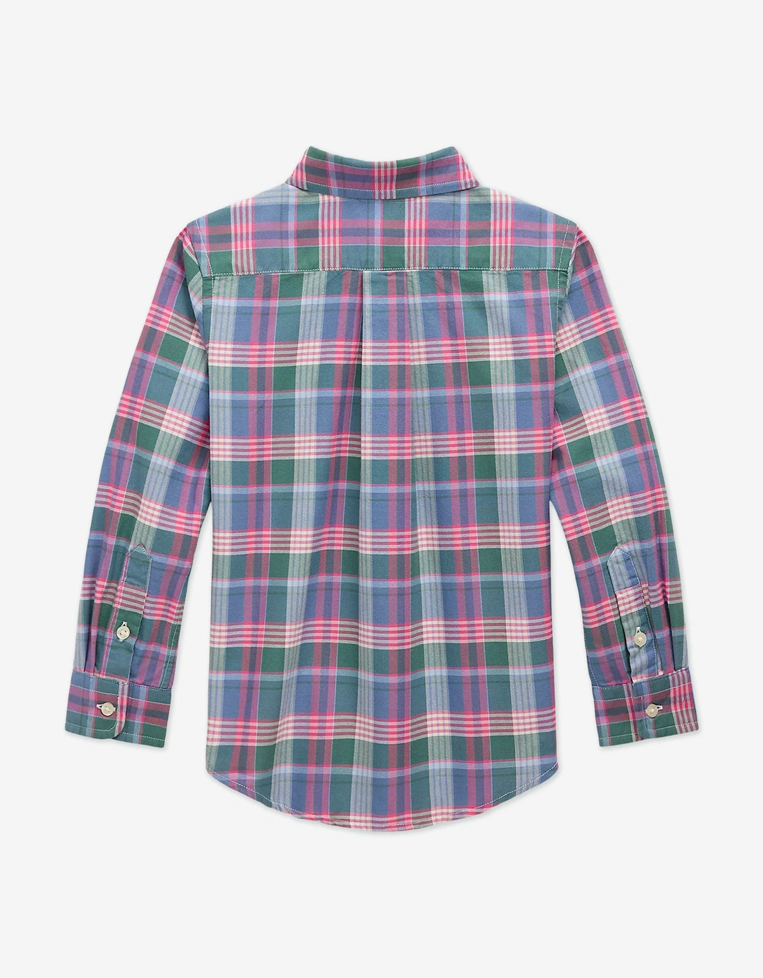Boys Classic Oxford Checked Shirt in Multicolour