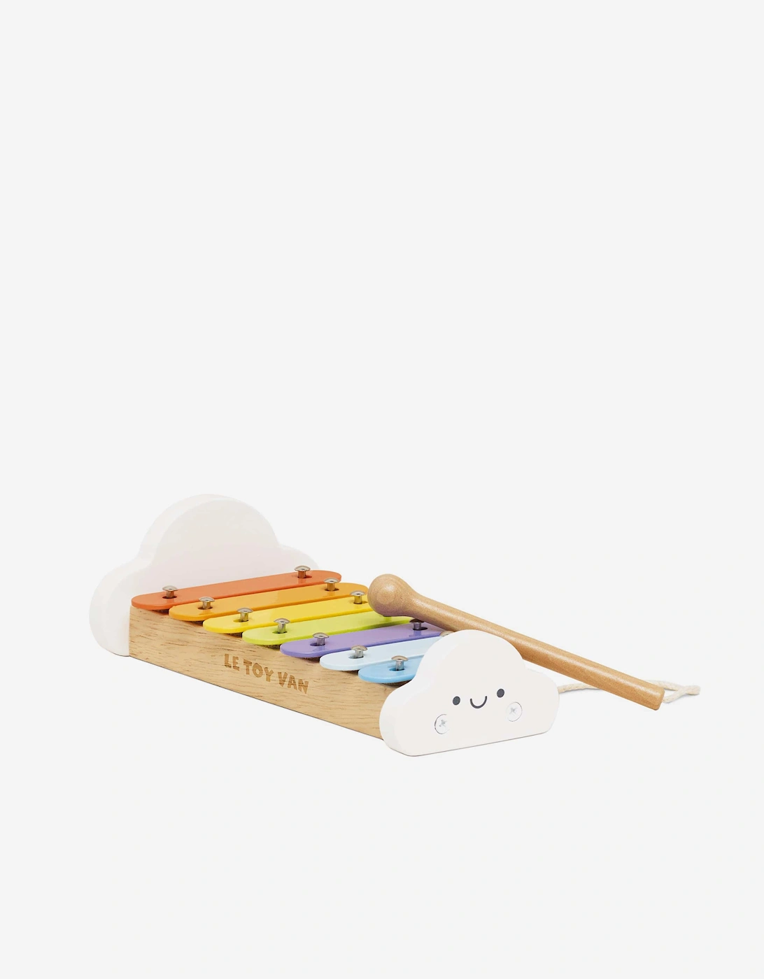 Rainbow Wooden Xylophone (W:22 x D:14.5 x H:15cm)