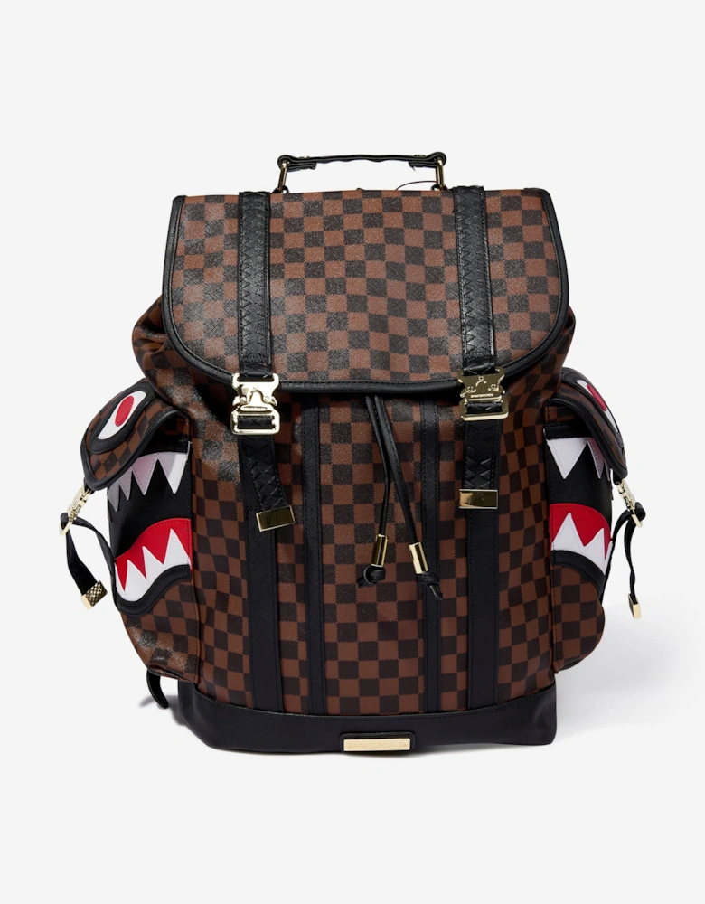Kids Sawtooth Sharks In Paris Monte Carlo Backpack in Brown (45.72cm)