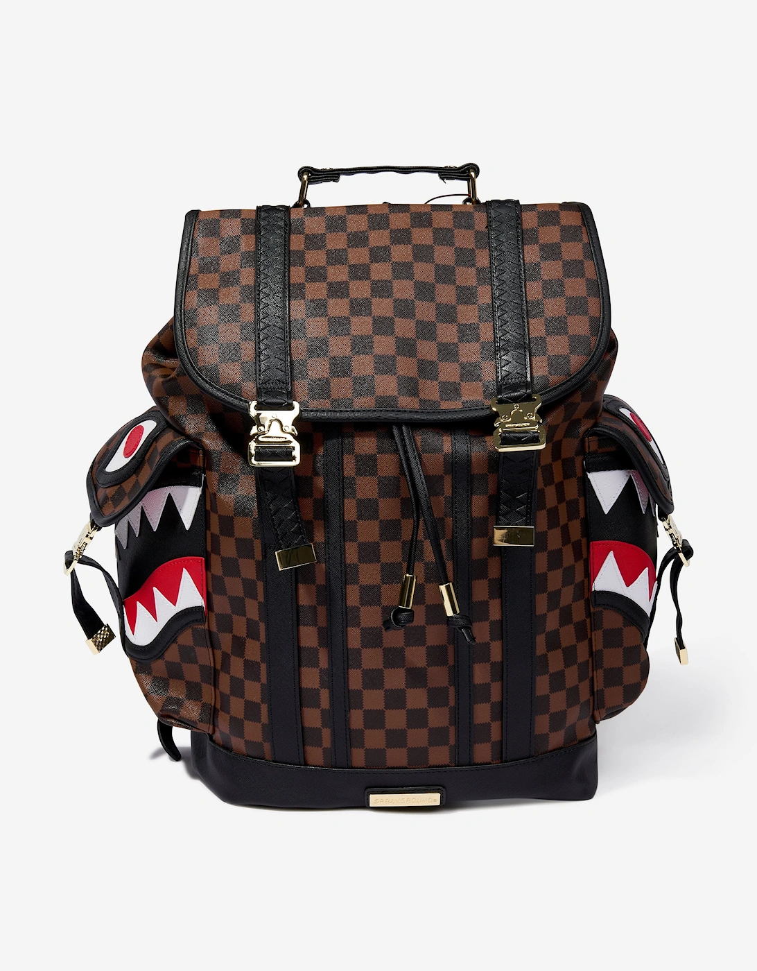 Kids Sawtooth Sharks In Paris Monte Carlo Backpack in Brown (45.72cm), 6 of 5