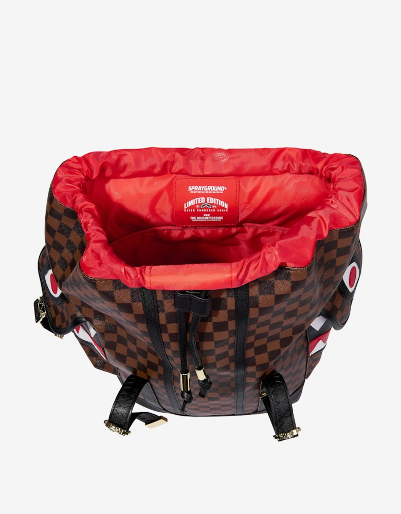 Kids Sawtooth Sharks In Paris Monte Carlo Backpack in Brown (45.72cm)