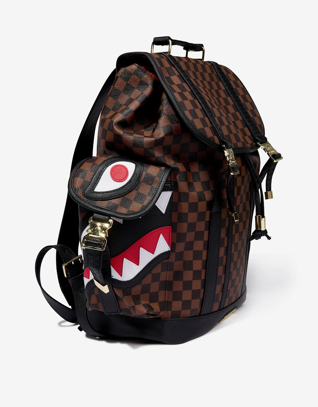 Kids Sawtooth Sharks In Paris Monte Carlo Backpack in Brown (45.72cm)