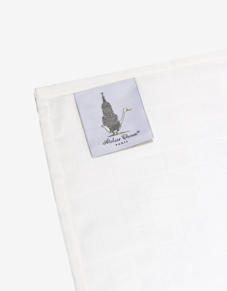 Baby Rocking Horse Swaddle in White (100cm)