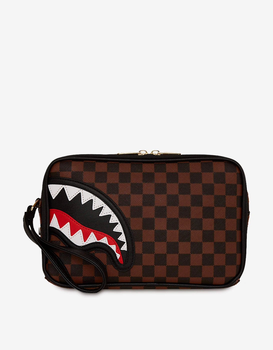Kids Sawtooth Sharks In Paris Toiletry Brick in Brown (25cm), 5 of 4