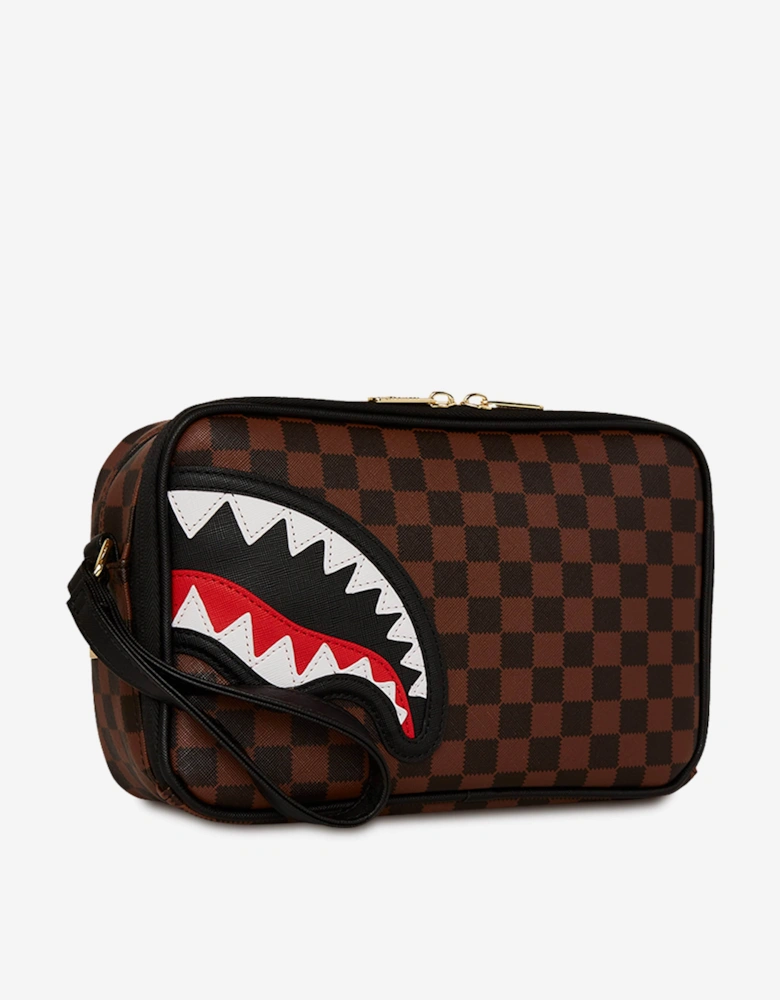 Kids Sawtooth Sharks In Paris Toiletry Brick in Brown (25cm)