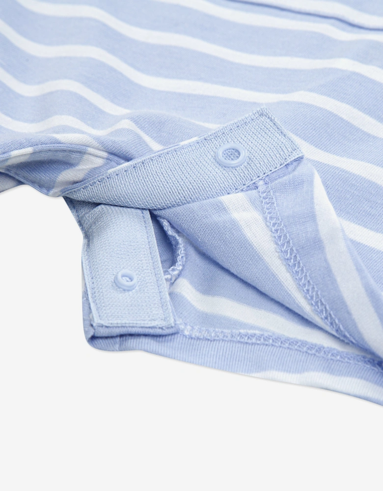 Baby Boys Essentials 2 Pack Romper Set in Blue