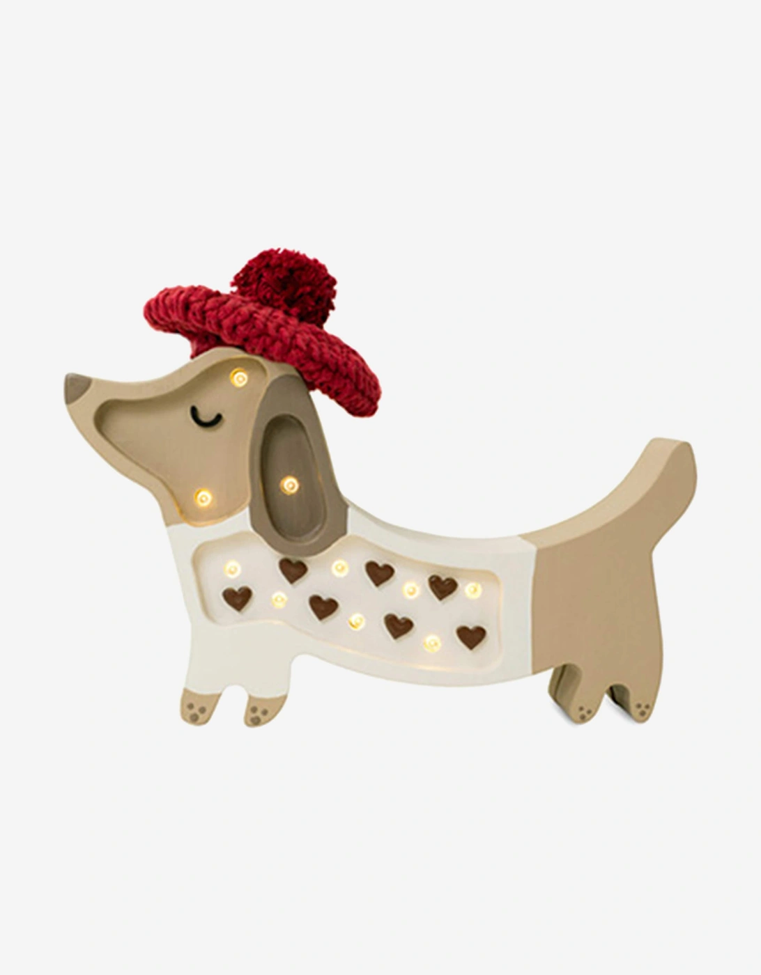 Puppy Mini Lamp in White (23x14x5 cm), 2 of 1