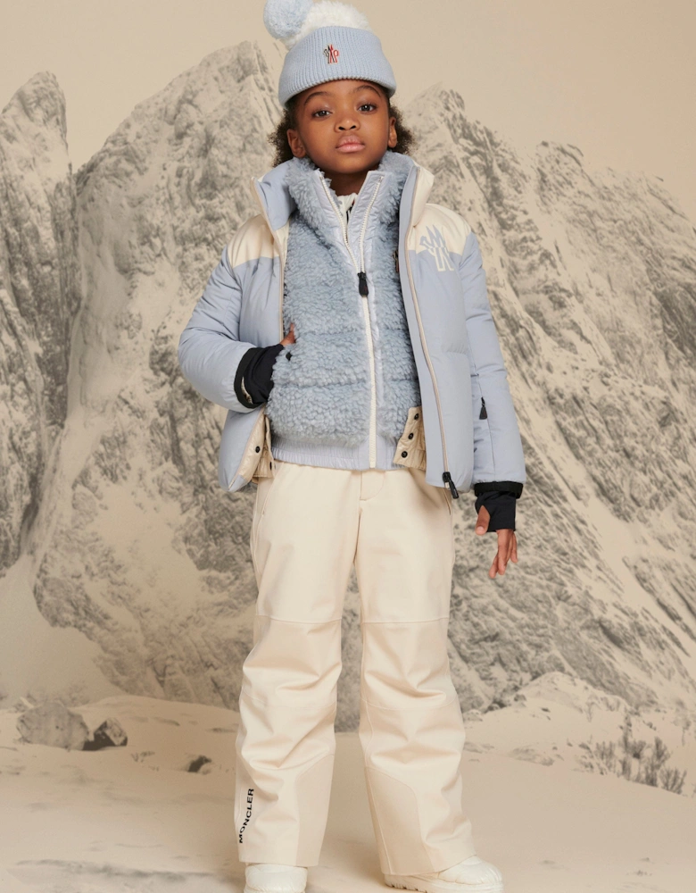 Enfant Girls Grenoble Down Padded Stennes Jacket in Blue