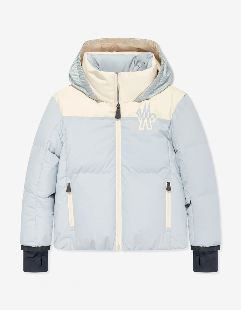 Enfant Girls Grenoble Down Padded Stennes Jacket in Blue