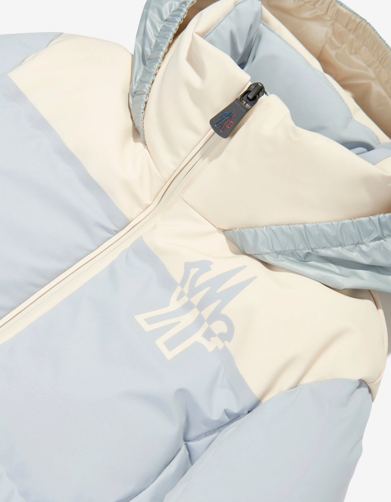 Enfant Girls Grenoble Down Padded Stennes Jacket in Blue