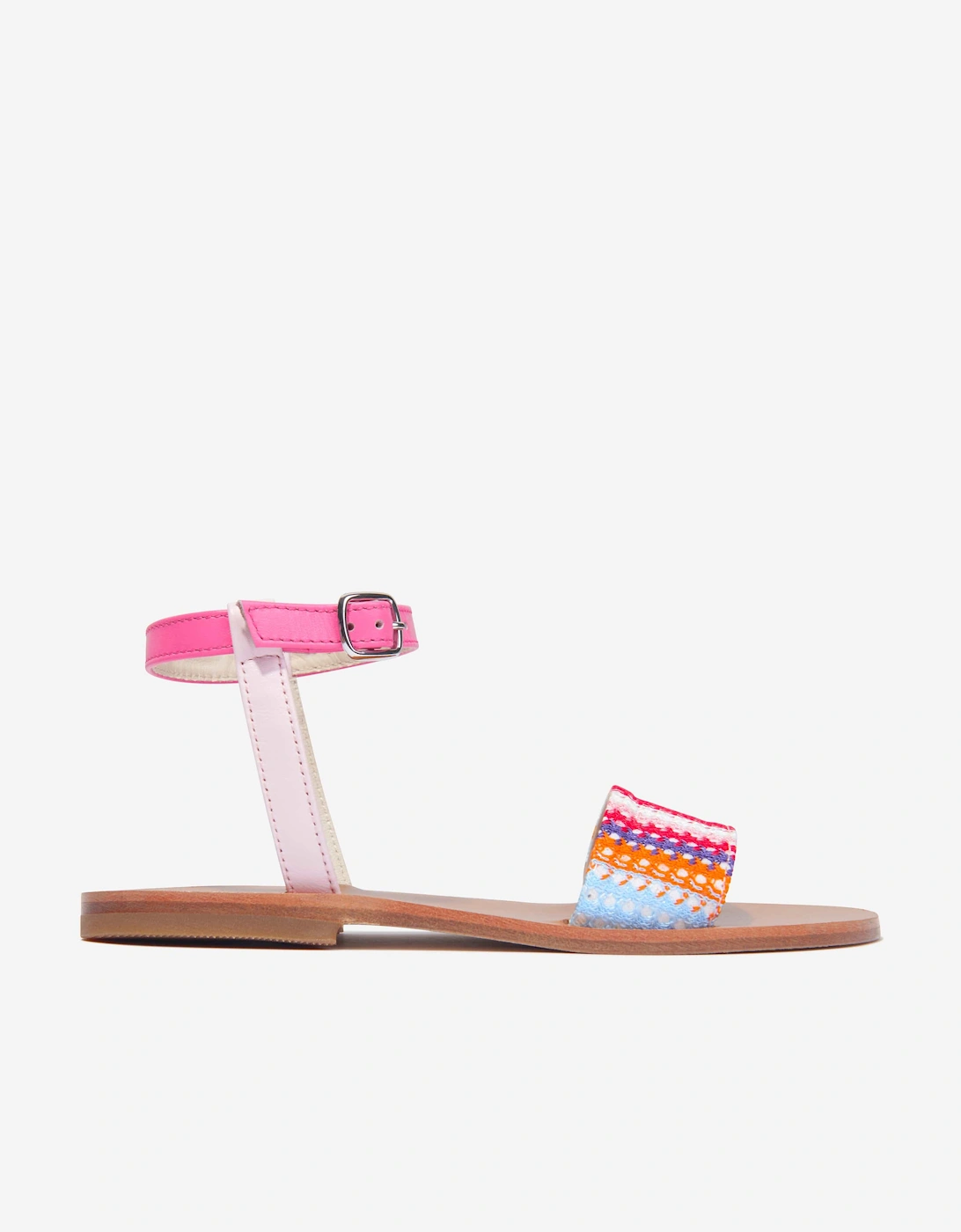 Girls Striped Sandals in Multicolour, 5 of 4