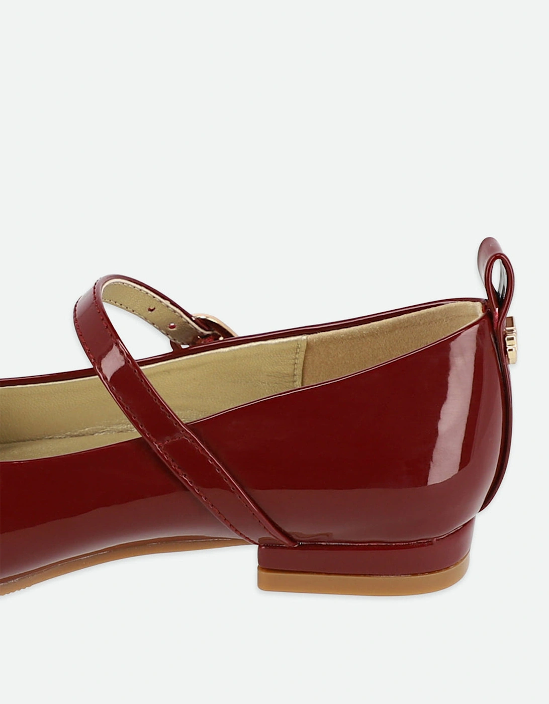 Angels Face Girls Esme Patent Shoes in Red