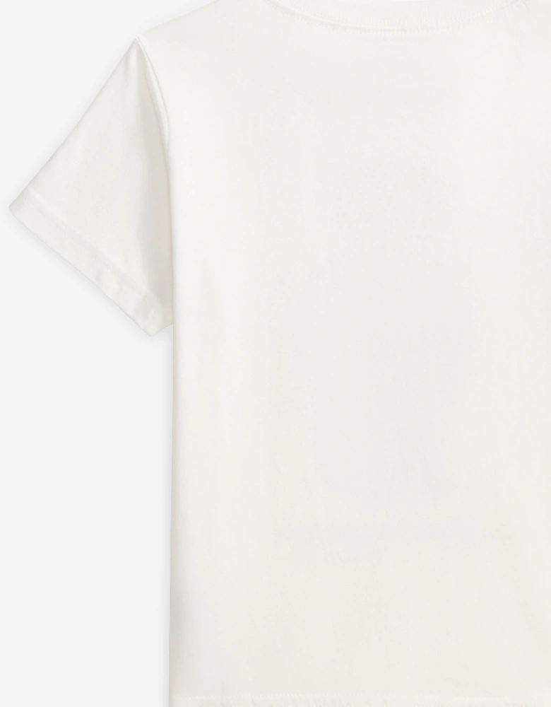 Boys Polo Bear T-Shirt in White