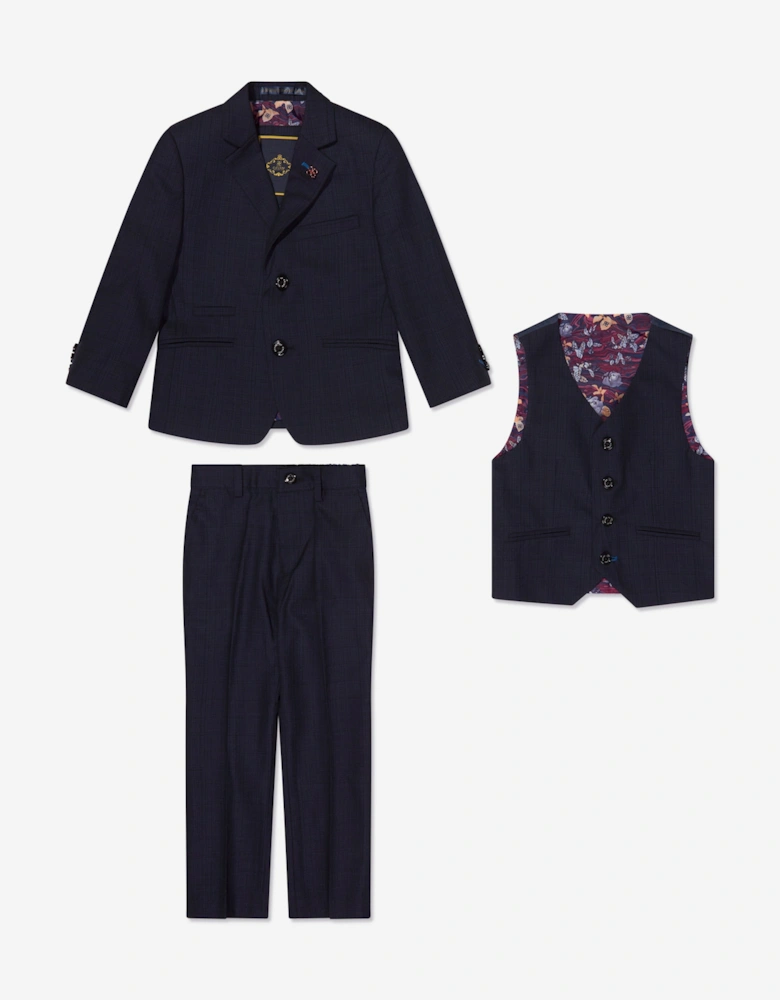 Boys Seeba Suit in Navy