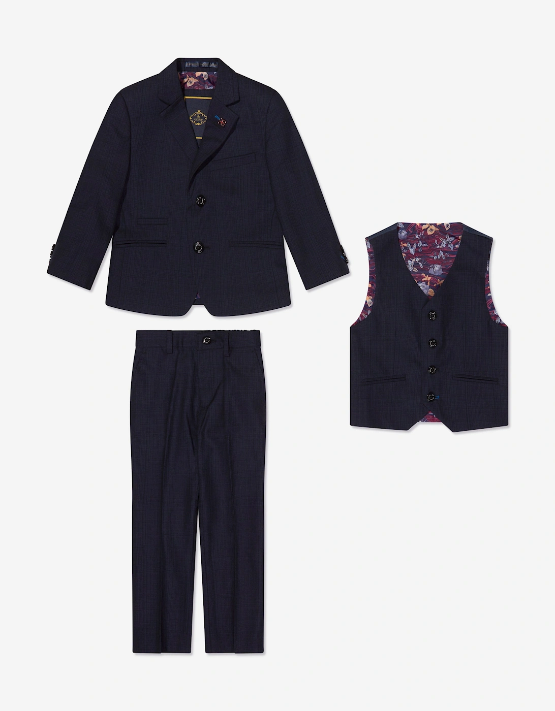 Boys Seeba Suit in Navy